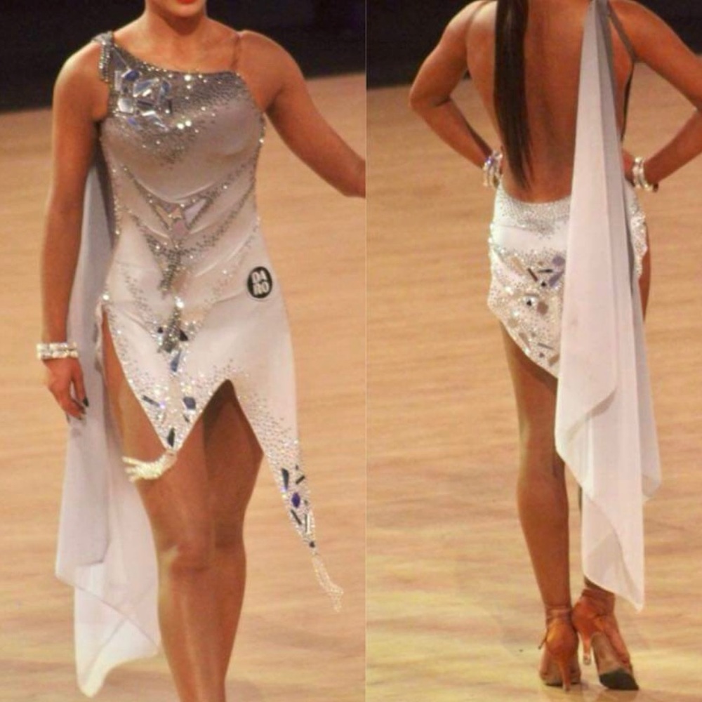 Latin Rhythm Ballroom Dance Dress